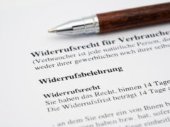 Europäisches Urteil zum Verbraucherschutz: Widerrufsrecht bei Dienstleistungsverträgen